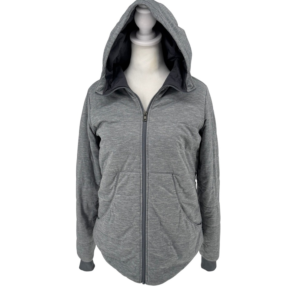 Marmot Women's Heathered Gray Full Zip Hoodie Jacket Size S/P